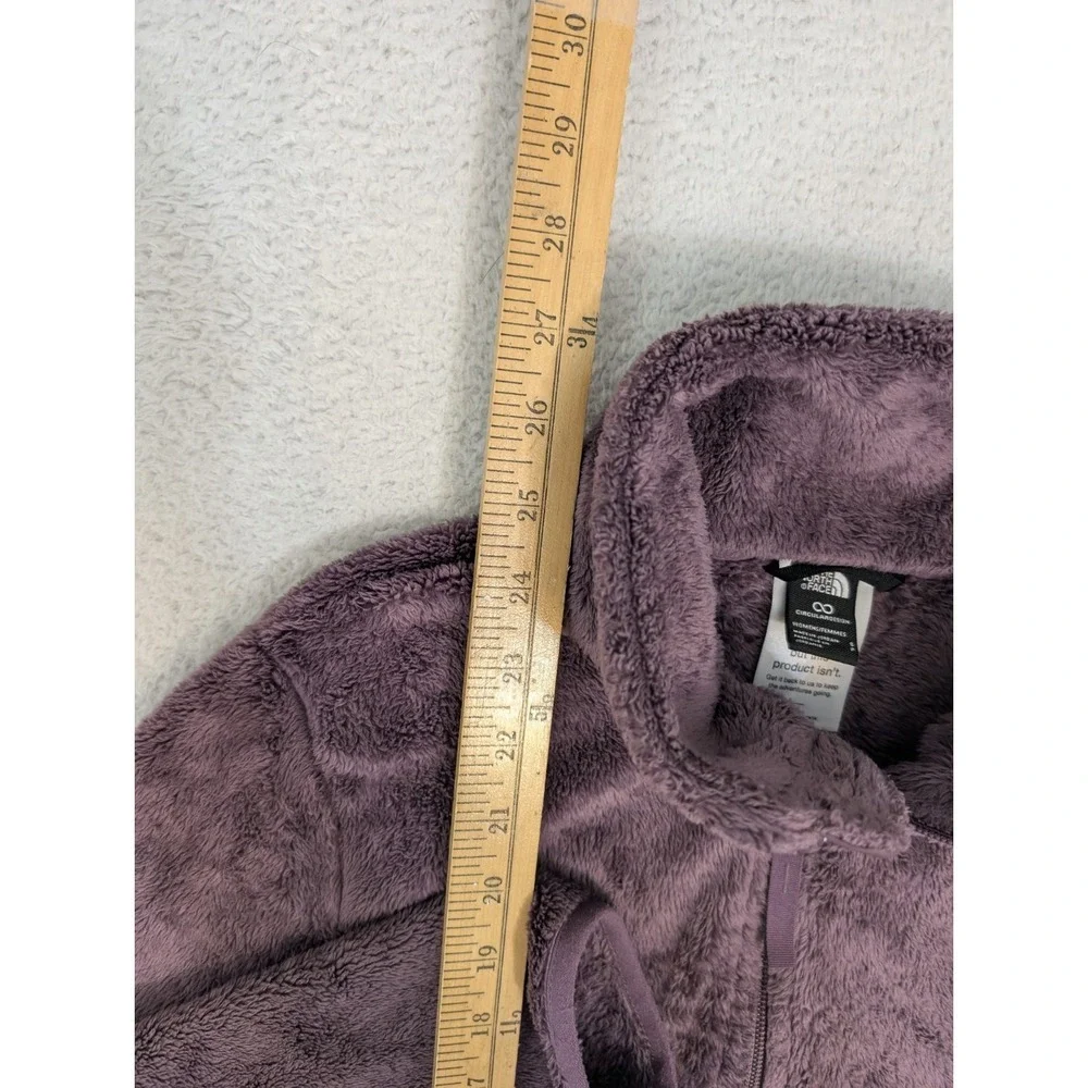 The North Face Osito‎ Jacket Full Zip Pockets Purple Women's Sm/P Pile Fleece